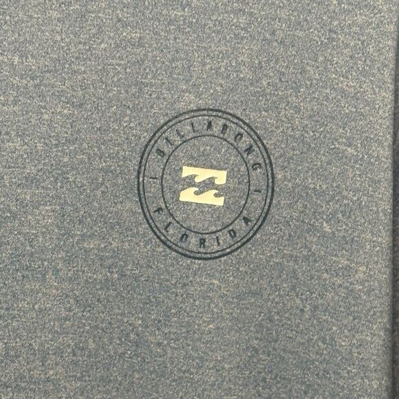 Billabong Men's Short Sleeve Surf Shirt UVA/UVB Protection, Size Large, Blue - Picture 2 of 7